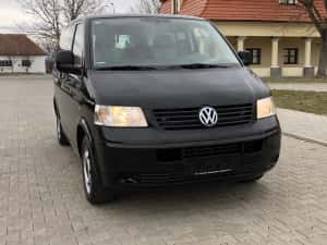 VW Transporter T5 Multivan an 2007 motor 1.9tdi 75 kw 102cp clima computer bord incalzire scaune carlig — miniatura 2