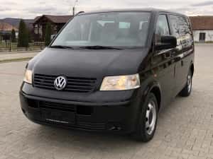 VW Transporter T5 Multivan an 2007 motor 1.9tdi 75 kw 102cp clima computer bord incalzire scaune carlig — miniatura 9
