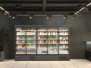 Vitrina verticala refrigerare Cooles Slim 256 cm / 4 usi / NOU