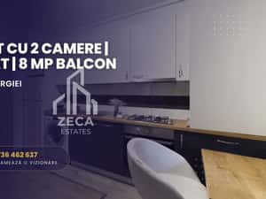 Apartament cu 2 camere | Decomandat | 8 mp Balcon | Cartierul Solar