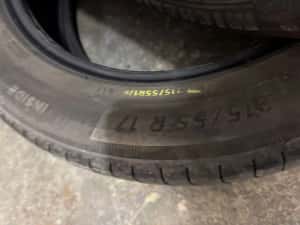 Anvelope 215/55 R17 Michelin vara DOT 3922 650 lei — miniatura 3