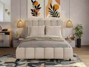 Set Mobila Dormitor Casmir / Stejar Siena C14 - Transport Gratuit — miniatura 2