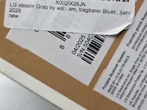 Boxa portabila LG Grab by will.i.am, 30W, produs NOU — miniatura 5