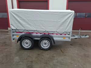 Remorca Dublu Ax Prelata 750 Kg Oferta Repo — miniatura 7