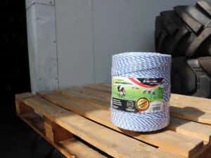 Rola fir alb-albastru fi 3mm. 3x0.2mm 1000m Gard electric