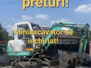 Miniexcavator/Buldoexcavator de închiriat — miniatura 5