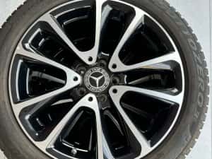 Set 4 roti Mercedes R 18 anvelope iarna Pirelli — miniatura 5