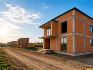 Casa individuala, intabulata, P+1, la rosu, teren 500 mp, Sanpetru, Brasov