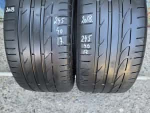 Anvelope Vară 245.40.17 Bridgestone Runflet An 2018 — miniatura 6