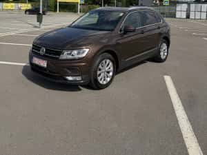 Vw Tiguan 2017-2.0 Tdi Automat/ Lane assist/ Faruri automate, bord digital, suv, car play. — miniatura 4