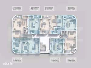 Apartament 3 Camere intr un Complex Nou la un SUPER PRET !! — miniatura 4