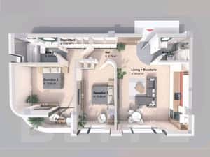 Apartament 3 Camere intr un Complex Nou la un SUPER PRET !! — miniatura 5