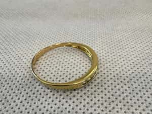 (Ag41) Inel aur, 18K B5898 - Certificat de garanție! — miniatura 6