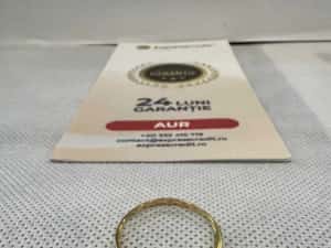 (Ag41) Inel aur, 18K B5898 - Certificat de garanție! — miniatura 9