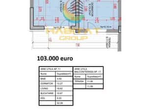 Pallady 2 camere decomandat 64 mp 5 min. statia autobuz 330 — miniatura 4