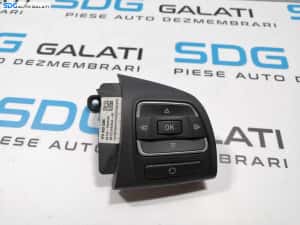 Buton Comanda Comenzi Dreapta de pe Volan Seat Toledo 3 2005 - 2009 Cod 1P0959538C [AV2765] — miniatura 7