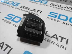 Buton Comanda Comenzi Dreapta de pe Volan Seat Toledo 3 2005 - 2009 Cod 1P0959538C [AV2765] — miniatura 9
