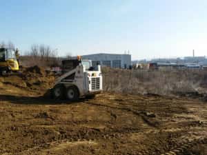 Mini excavator Bobcat miniexcavator bob cat miniincarcator demolez — miniatura 8