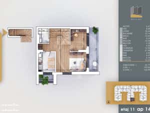 Apartament 4 camere-Duplex Bloc Finalizat Theodor Pallady