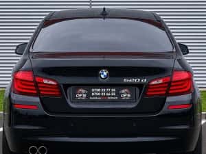 Vand BMW Seria 5 F10 2.0D inmatriculata RO automata M Pachet interior full piele negru impecabila rate leasing finantare urgent tva inclus deductibil — miniatura 7
