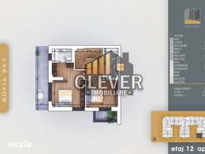 Duplex 4 camere | 109 mp | 33 mp balcoane | Pallady | Comision 0% — miniatura 6