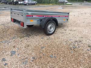 OFERTA Remorca Auto 750Kg,1ax,2ax, apicola,atv,noua, carte RAR — miniatura 9