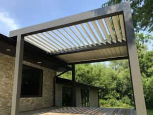 Incalzitoare pe peleti si glisiere aluminiu pentru terasa — miniatura 6