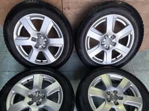 Roti/ jante aliaj R17 AUDI A6 C6 C7 - 225/55/17 M+S — miniatura 6