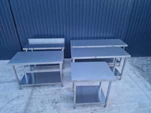 Masa inox ,mese inox ,factura ,transport gratuit ,dimensiuni diferite — miniatura 4