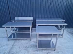 Masa inox ,mese inox ,factura ,transport gratuit ,dimensiuni diferite — miniatura 7