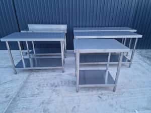 Masa inox ,mese inox ,factura ,transport gratuit ,dimensiuni diferite — miniatura 9