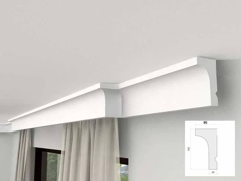 Masca galerie mascare draperie sina perdea mascare teava gaze cod LKO1 — fotografie 1 din 10