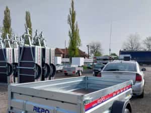 Remorcă apicolă basculabilă auto 750kg pentru ATV — miniatura 9