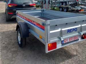 Remorcă apicolă basculabilă auto 750kg pentru ATV — miniatura 10