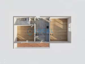 Apartament 2 camere | Decomandat | etaj 3 | Zona Interservisan | Gheor — miniatura 3