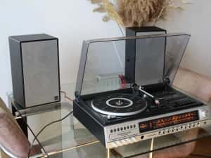 Grundig RPC 200 cu pick-up Dual 1236 complet revizuit.