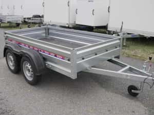 Remorca REPO dublu ax 750 kg, remorci atv, RAR inclus