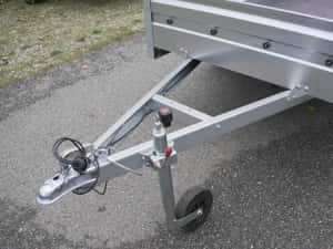 Remorca REPO dublu ax 750 kg, remorci atv, RAR inclus — miniatura 2