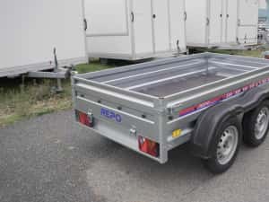 Remorca REPO dublu ax 750 kg, remorci atv, RAR inclus — miniatura 4