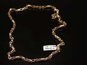 Lanț bărbătesc Aur 14K 14,35gr