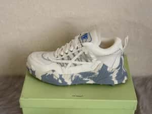 Sneakers Off-White Odsy-1000 Blue Marble Full Box[Verificare Colet]New — miniatura 3