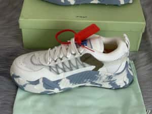 Sneakers Off-White Odsy-1000 Blue Marble Full Box[Verificare Colet]New — miniatura 4