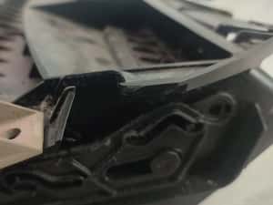 Grila ventilatie cu panou clima ac a2118301854 Mercedes Benz E-Class W211 (2002 - 2006) — miniatura 3
