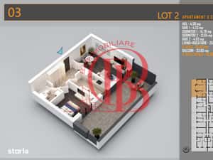 Apartament 3 camere Modern Titan Th. Pallady-Sector 3 — miniatura 4