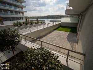 Apartament 2 camere cu gradina -97 mp util total-Lebăda Lake Residence