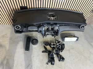 Kit airbag complet Mercedes GLC W253 plansa bord airbag volan pasager — miniatura 4