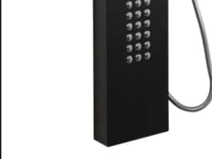 Panou dus Hidromasaj inox 5 functii Auriu/Chrome/Negru — miniatura 7