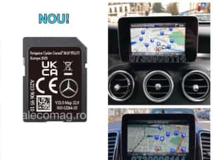 SD Card ORIGINAL Mercedes Garmin NTG5S1 Star1 V 2025-2026 V22.0 GLA GLC GLE GLS ML