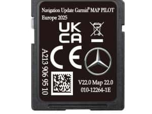 SD Card ORIGINAL Mercedes Garmin NTG5S1 Star1 V 2025-2026 V22.0 GLA GLC GLE GLS ML — miniatura 3