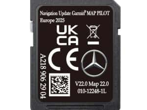 SD Card ORIGINAL Mercedes Garmin NTG5S1 Star1 V 2025-2026 V22.0 GLA GLC GLE GLS ML — miniatura 4